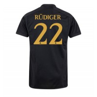 Real Madrid Antonio Rudiger #22 Replika Tredje Tröja 2023-24 Kortärmad